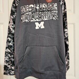 Michigan Wolverines Colosseum OHT Military Appreciation Digital Camo Pullover
